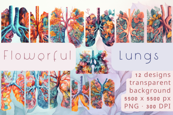 Floral Lungs Art: Editorial Illustrations Review