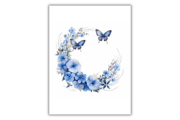 Watercolor Blue Butterflies: An Embroidery Review